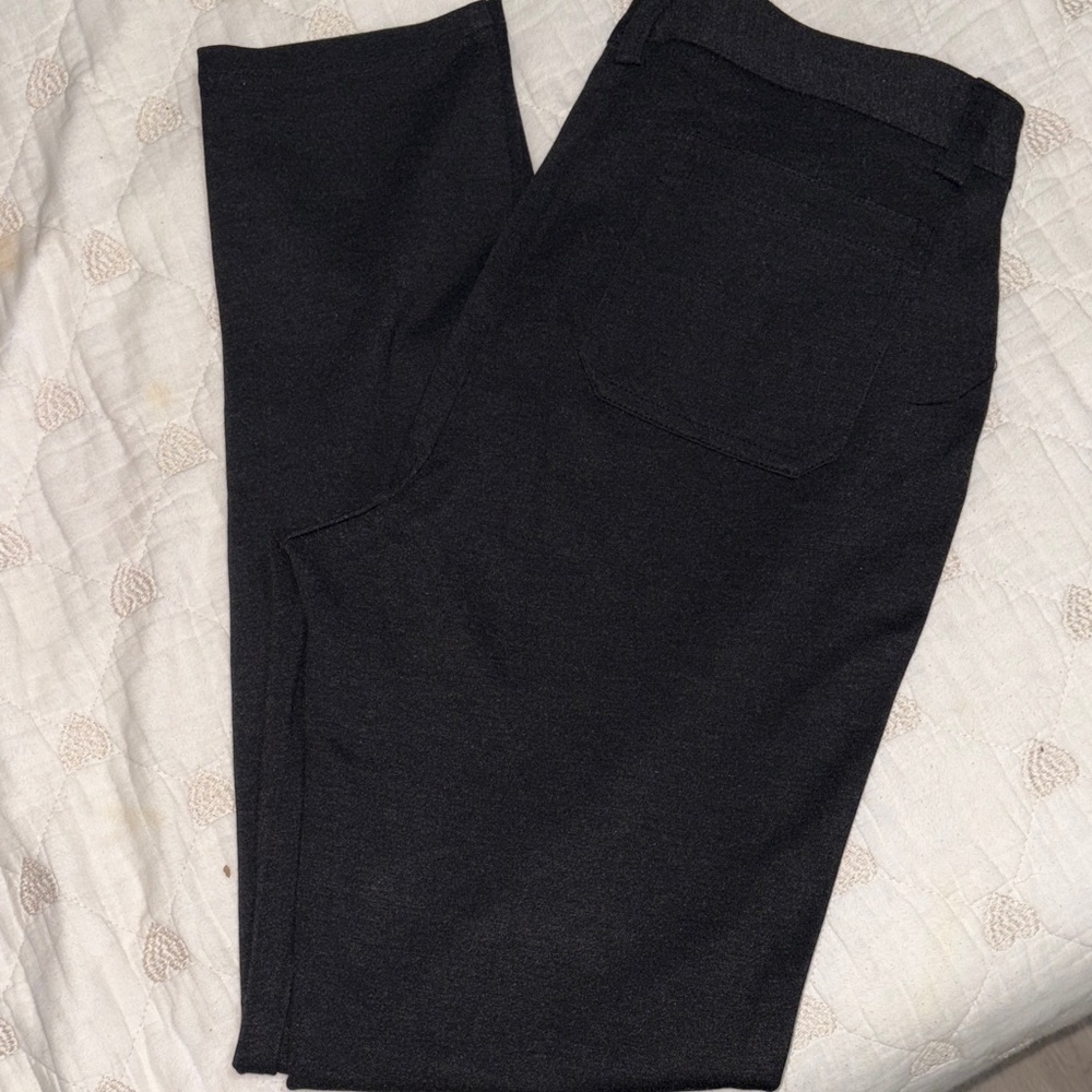Andrew Marc Women's Charcoal Pantsuit - Picture 4 of 6